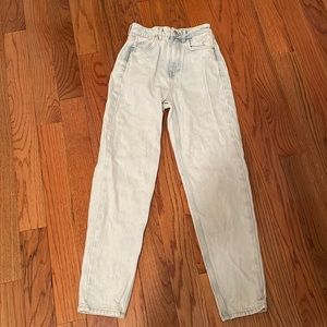 Zara High Rise Jeans Size 0
